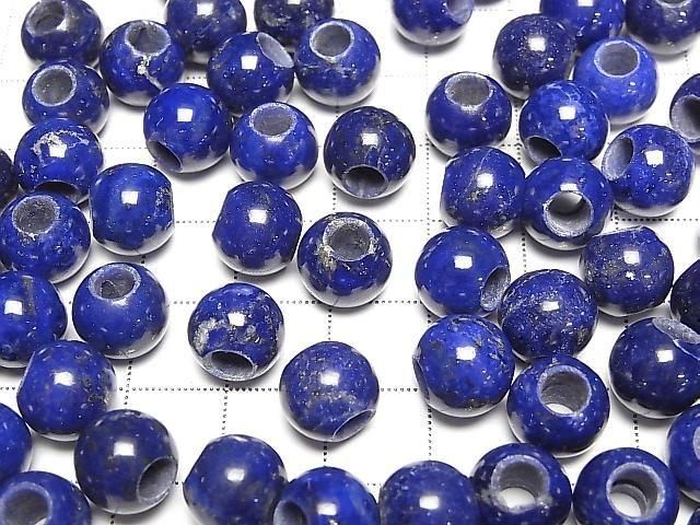 [Video]Lapislazuli AAA Round 10mm [4mm hole] 2pcs