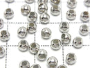 Silver925 Slide Ball [3mm][4mm] Rhodium Plated 5pcs