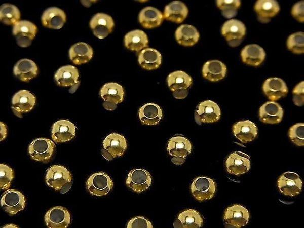 Silver925 Slide Ball [3mm][4mm] 18KGP 5pcs