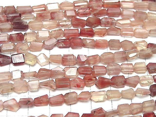 [Video]Andesine AA++ Faceted Nugget half or 1strand beads (aprx.7inch/18cm)
