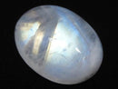 [Video][One of a kind] High Quality Rainbow Moonstone AAA Cabochon 1pc NO.10