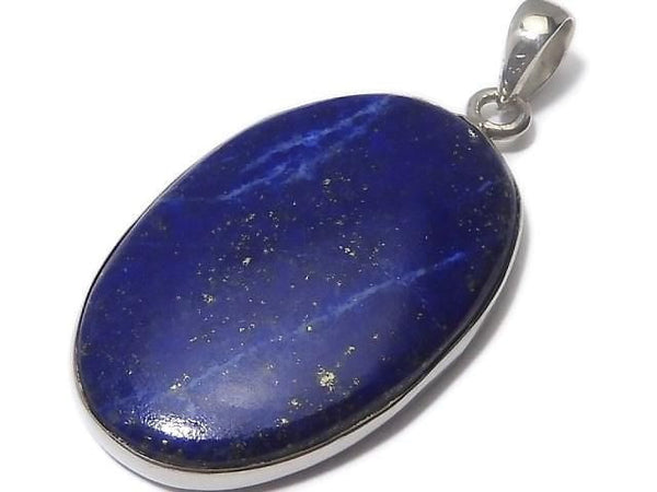 [Video][One of a kind] Lapislazuli AA++ Pendant Silver925 NO.55