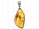 [Video][One of a kind] Baltic Amber Pendant Silver925 NO.102