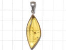 [Video][One of a kind] Baltic Amber Pendant Silver925 NO.103