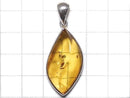 [Video][One of a kind] Baltic Amber Pendant Silver925 NO.104