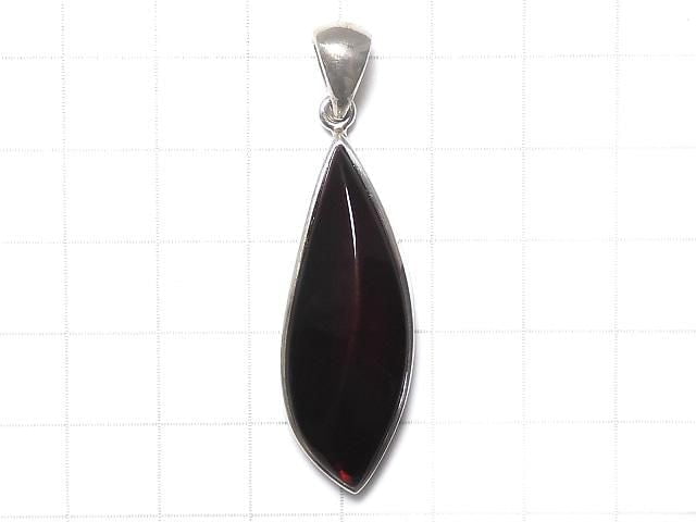 [Video][One of a kind] Baltic Amber Pendant Silver925 NO.112