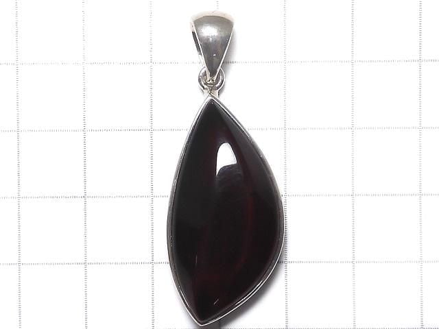 [Video][One of a kind] Baltic Amber Pendant Silver925 NO.114