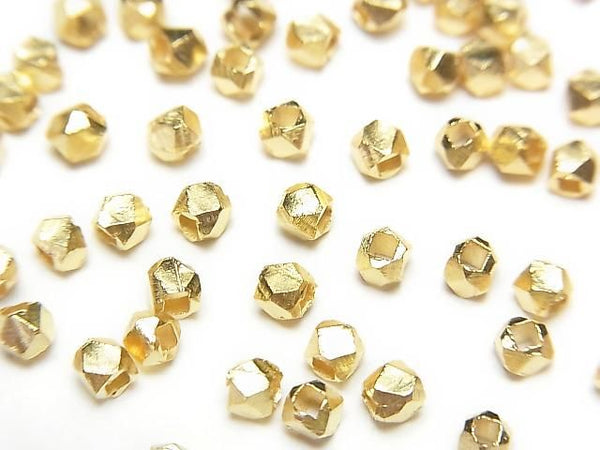 Karen Silver Cube Shape 2.5x2.5x2.5mm 18KGP 10pcs