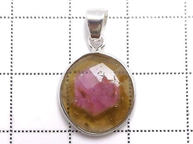 [Video][One of a kind] Tourmaline AAA- Pendant Silver925 NO.14