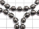 [Video] Meteorite (Altai Meteorite) Rondelle 6x6x4mm Black Bracelet