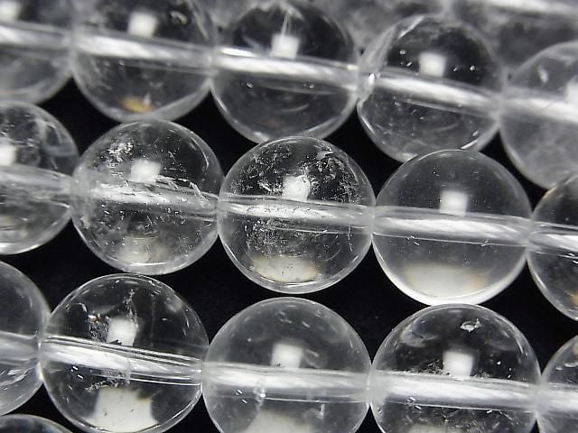 [Video] Crystal Quartz AA++ Round 12mm half or 1strand beads (approx. 15 inches/36 cm)