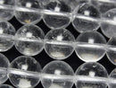 [Video] Crystal Quartz AA++ Round 12mm half or 1strand beads (approx. 15 inches/36 cm)