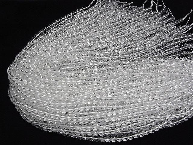 [Video] Crystal Quartz AA++ Round 5.5mm 1strand beads (approx. 15 inches/38 cm)