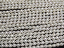 [Video] Fresh Water Pearl AA++ Rice 5x4x4mm White 1strand beads (approx. 15 inches/36 cm)