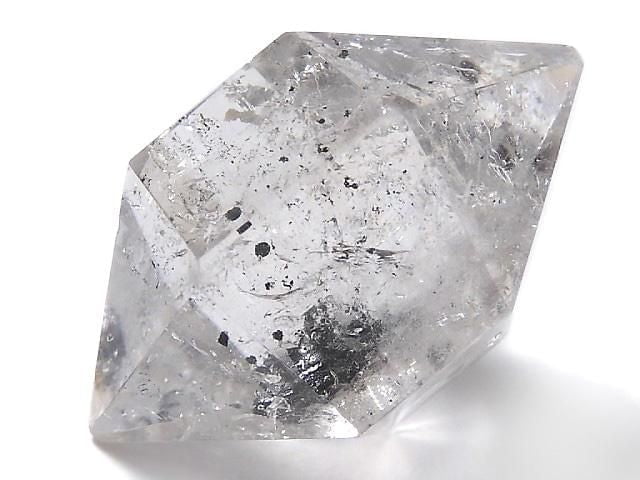 [Video][One of a kind] Water Double Point Crystal Loose stone 1pc NO.21