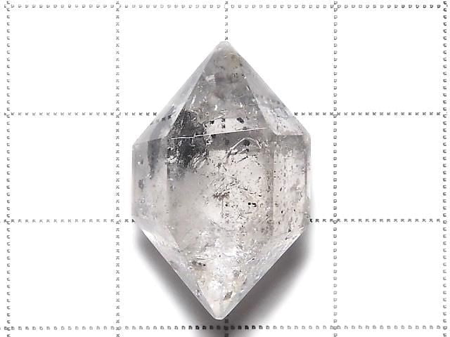 [Video][One of a kind] Water Double Point Crystal Loose stone 1pc NO.21