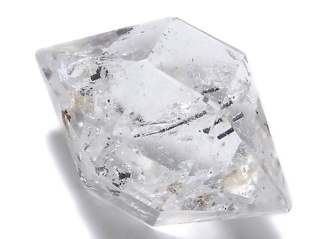 [Video][One of a kind] Water Double Point Crystal Loose stone 1pc NO.25