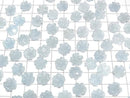 [Video]Aquamarine AAA- Flower 11mm Center Hole 2pcs