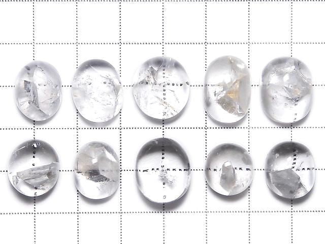 [Video][One of a kind] Crystal in Quartz Loose stone 10pcs set No.54
