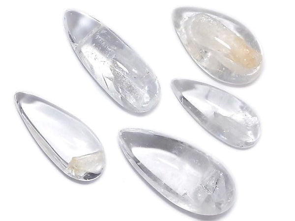[Video][One of a kind] Crystal in Quartz Loose stone 5pcs set NO.134
