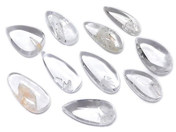 [Video][One of a kind] Crystal in Quartz Loose stone 10pcs set NO.135