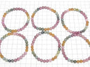 [Video] Multicolor Tourmaline AA++ Round 6mm Bracelet