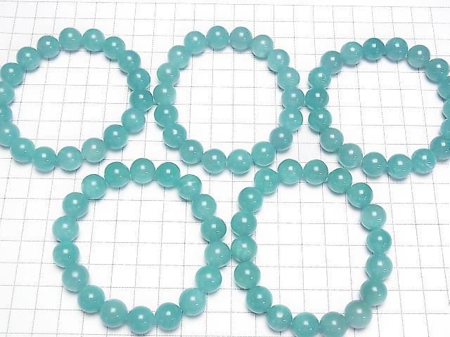 [Video] Uyghur Amazonite Silica AA++ Round 11.5mm Bracelet