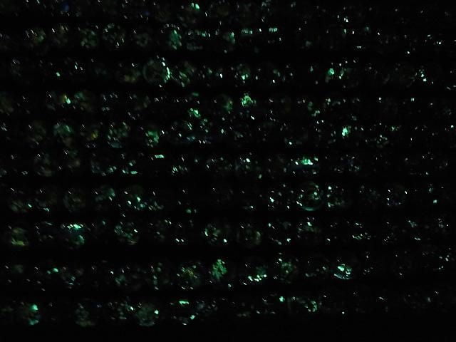 [Video] Lampwork Beads Round 10mm [Iheyamarin/Luminous type] 1/4 or 1 strand beads (approx. 15 inches/36 cm)