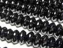 [Video] Onyx Abacus Cut 10x10x5mm Half or 1 Strand Beads (approx. 15 inch/36 cm)