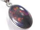 [Video][One of a kind] Black Opal AAA Pendant Silver925 NO.24