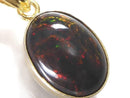 [Video][One of a kind] Black Opal AAA Pendant 18KGP NO.36