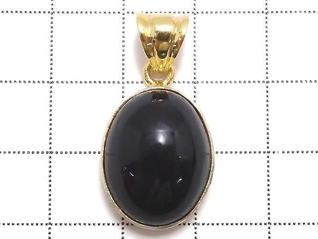 [Video][One of a kind] Black Opal AAA Pendant 18KGP NO.39