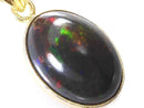 [Video][One of a kind] Black Opal AAA Pendant 18KGP NO.40
