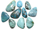 [Video][One of a kind] Turquoise Loose Stone 10pcs Set No.18