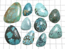 [Video][One of a kind] Turquoise Loose Stone 10pcs Set No.19