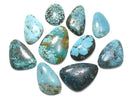 [Video][One of a kind] Turquoise Loose Stone 10pcs Set No.21