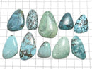 [Video][One of a kind] Turquoise Loose Stone 10pcs Set No.23