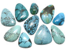 [Video][One of a kind] Turquoise Loose Stone 10pcs Set No.25