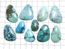 [Video][One of a kind] Turquoise Loose Stone 10pcs Set No.25