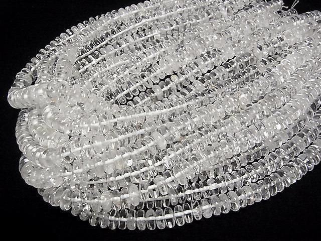 [Video] Crystal AA+ Rondelle 10x10x4.5mm half or 1 strand beads (approx. 15 inches/38 cm)