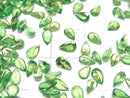 [Video]High Quality Tsavorite Garnet AAA Loose stone Pear shape Faceted 5x3mm 2pcs