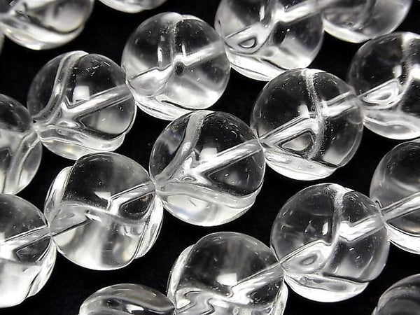 [Video] Crystal AAA Heart Carving Round 14mm 1/4 or 1strand beads (approx. 15 inches/36 cm)