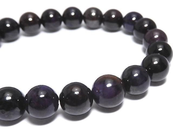 [Video][One of a kind] Sugilite AAA Round 8mm Bracelet NO.230