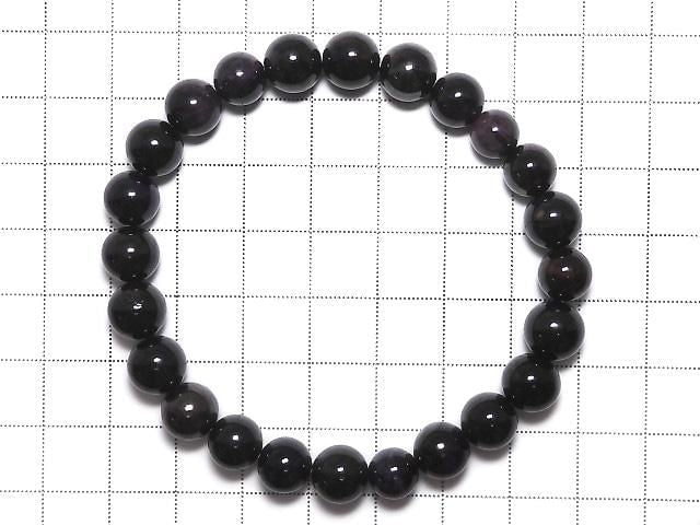 [Video][One of a kind] Sugilite AAA Round 8.5mm Bracelet NO.233