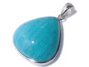 [Video][One of a kind] Amazonite Silica AA++ Pendant Silver 925 NO.145