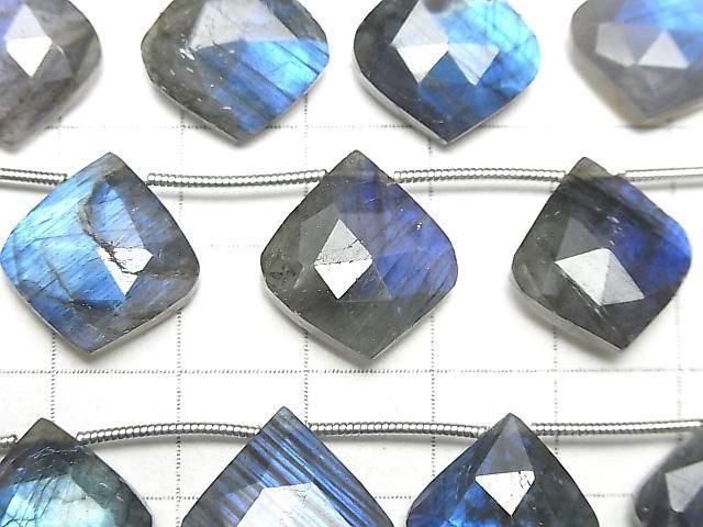 [Video] Blue Labradorite AA++ Faceted Marquise 1 Strand (8 Pieces)