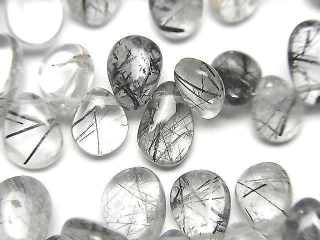 [Video] High Quality Tourmaline Quartz AA++ Pear Shape (Smooth) 1 Strand Beads (approx. 7 inches/17 cm)