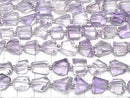 [Video] High Quality Pink Amethyst AAA- Faceted Nugget Half or 1 Strand Bead (approx. 7 inches/17 cm)