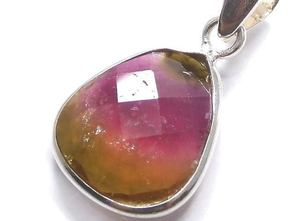 [Video][One of a kind] Tourmaline AAA- Pendant Silver925 NO.23