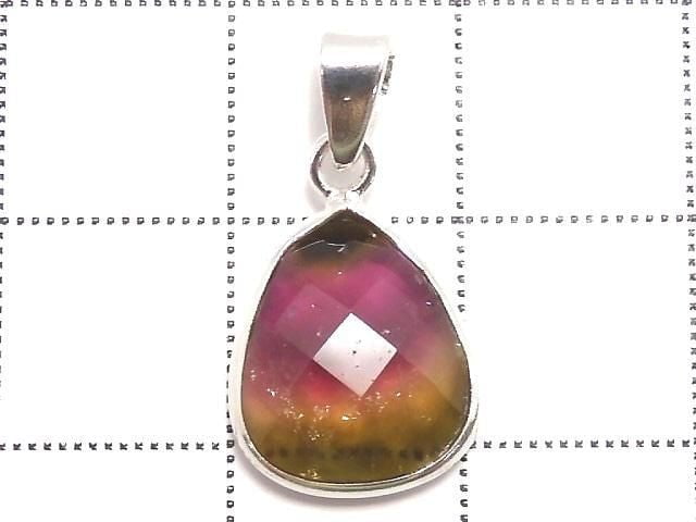 [Video][One of a kind] Tourmaline AAA- Pendant Silver925 NO.23